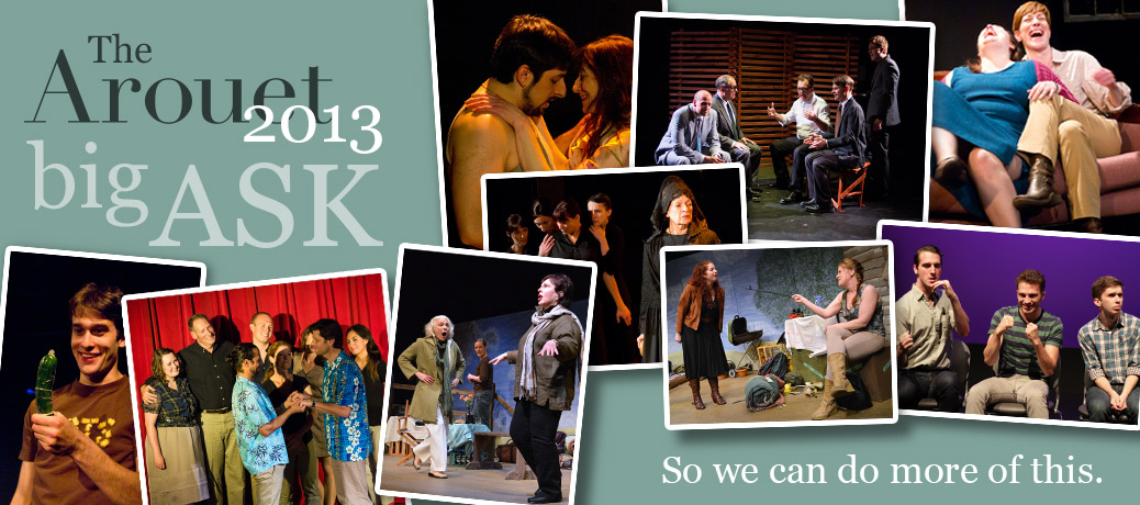 Arouet’s 2013 Big Ask